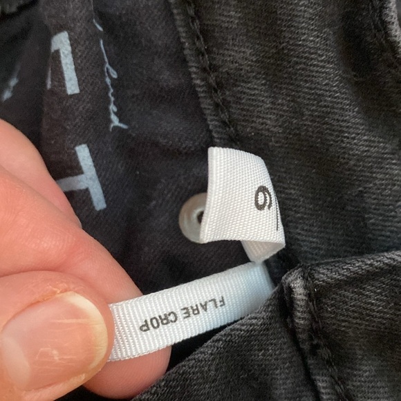 Loft black flare crop jeans - Picture 4 of 4